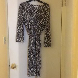 Calvin Klein wrap dress